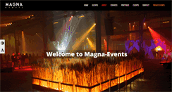 Desktop Screenshot of magna-events.gr